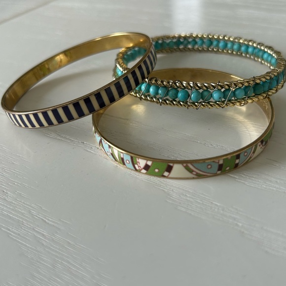 Stack of 3 J. Crew Bangles - Picture 3 of 3